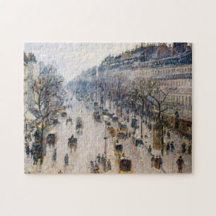 Pissarro - Boulevard Montmartre, Winterochtend Legpuzzel