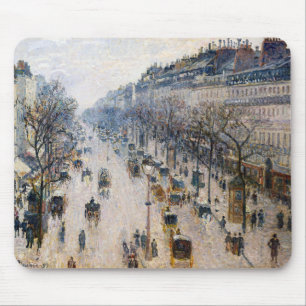 Pissarro - Boulevard Montmartre, Winterochtend Muismat