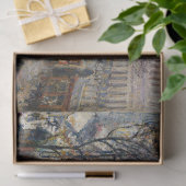 Pissarro - Boulevard Montmartre, Winterochtend Tissuepapier (Geschenk)
