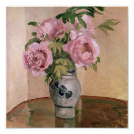 Pissarro Bouquet van de Roze pony's Perfect Poster