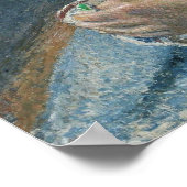 Pissarro - Breakfast Young Peasant Woman Coffee Poster (Hoek)