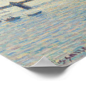 Pissarro Charing Cross Bridge London Old Art Wall Poster (Hoek)