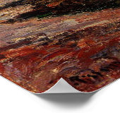 Pissarro - Cliffs at Petit Dalles 1883 Poster (Hoek)