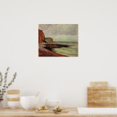 Pissarro - Cliffs at Petit Dalles 1883 Poster (Keuken)