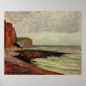 Pissarro - Cliffs at Petit Dalles 1883 Poster (Voorkant)