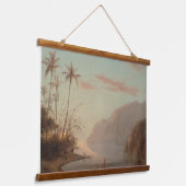 Pissarro Creek in St Thomas Famous Art Wood Wall Hangend Wandkleed (Gebogen)
