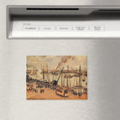 Pissarro - De haven van Le Havre Magneet (Insitu (Vaatwasser))