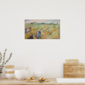 Pissarro - De Oogst Poster (Keuken)