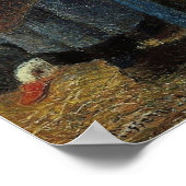 pissarro - de pluimveemarkt in pontoise 1882 poster (Hoek)