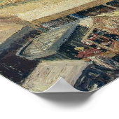 Pissarro - Fair in Dieppe Sunny Morning 1901 Poster (Hoek)