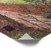 Pissarro - Flood Evening Effect Eragny 1893 Poster (Hoek)