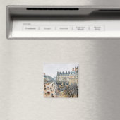 Pissarro - Frans theaterplein, Parijs, Square Magneet (Insitu (Vaatwasser))