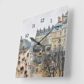 Pissarro - French Theater Square , Paris Vierkante Klok (Hoek)