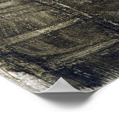 pissarro - groentenmarkt in pontoise poster (Hoek)