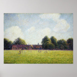 Pissarro - Hampton Court Green 1891 Poster