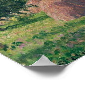 Pissarro - Haystacks Morning Eragny 1899 Poster (Hoek)