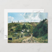 Pissarro - Jalais-heuvel, Pontoise, Briefkaart (Voorkant / Achterkant)