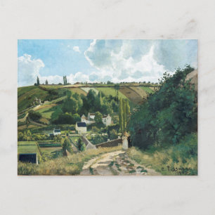 Pissarro - Jalais Hill, Pontoise, Briefkaart