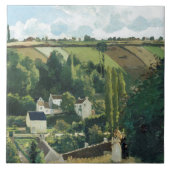 Pissarro - Jalais Hill, Pontoise, Tegeltje (Voorkant)