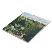 Pissarro - Jalais Hill, Pontoise, Tegeltje (Zijkant)