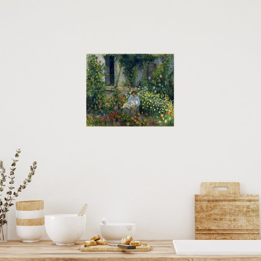 Pissarro - Julie en Ludovic-Rodolphe 1879 Poster (Keuken)