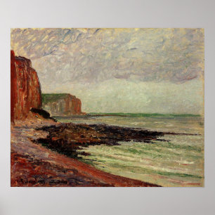 Pissarro - Kliffen bij Petit Dalles 1883 Poster