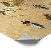 Pissarro - La Place du Theater Francais Poster (Hoek)