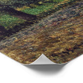 Pissarro - Landschap nabij de weg van de Auvers Poster (Hoek)