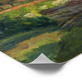 Pissarro - Mathurins Hill at Hermitage Pontoise Poster (Hoek)