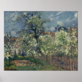 Pissarro - Maubuisson Garden Pontoise Pear Trees Poster (Voorkant)