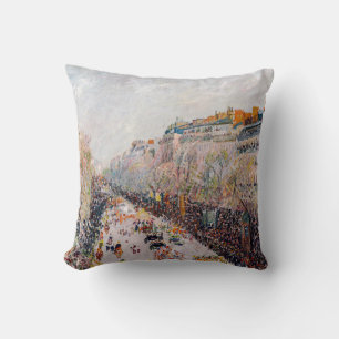 Pissarro - Montmartre, Carnaval op de Boulevard Kussen