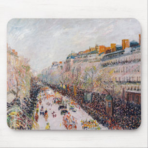 Pissarro - Montmartre, Carnaval op de Boulevard Muismat