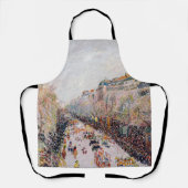Pissarro - Montmartre, Carnaval op de Boulevard Schort (Voorkant)