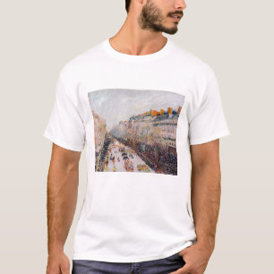 Pissarro - Montmartre, Carnaval op de Boulevard T-shirt