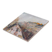 Pissarro - Montmartre, Carnaval op de Boulevard Tegeltje (Zijkant)