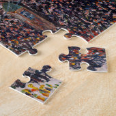 Pissarro - Montmartre, Mardi Gras op de Boulevard Legpuzzel (Zijkant)