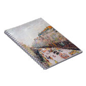 Pissarro - Montmartre, Mardi Gras op de Boulevard Notitieboek (Rechterzijde)