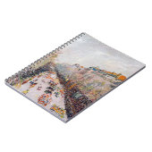 Pissarro - Montmartre, Mardi Gras op de Boulevard Notitieboek (Linkerzijde)