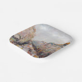 Pissarro - Montmartre, Mardi Gras op de Boulevard Papieren Bordje (Gebogen)