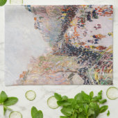 Pissarro - Montmartre, Mardi Gras op de Boulevard Theedoek (Gevouwen)