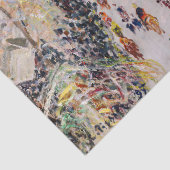 Pissarro - Montmartre, Mardi Gras op de Boulevard Tissuepapier (Detail)