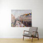 Pissarro - Montmartre, Mardi Gras op de Boulevard Wandkleed (In Situ (horizontaal))