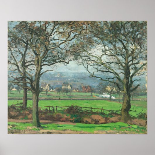 Pissarro - Nabij Sydenham Hill Poster (Voorkant)