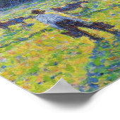 Pissarro - Pasture Sunset Eragny 1890 Poster (Hoek)