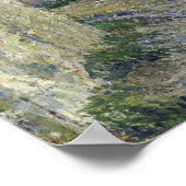 Pissarro - Paved Street at Valhermeil , Auvers Poster (Hoek)