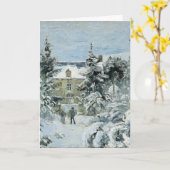 Pissarro - Piette's House in Montfoucault, Kaart (Gele Bloem)