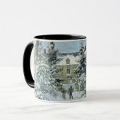 Pissarro - Piette's House in Montfoucault, Mok (Voorkant links)