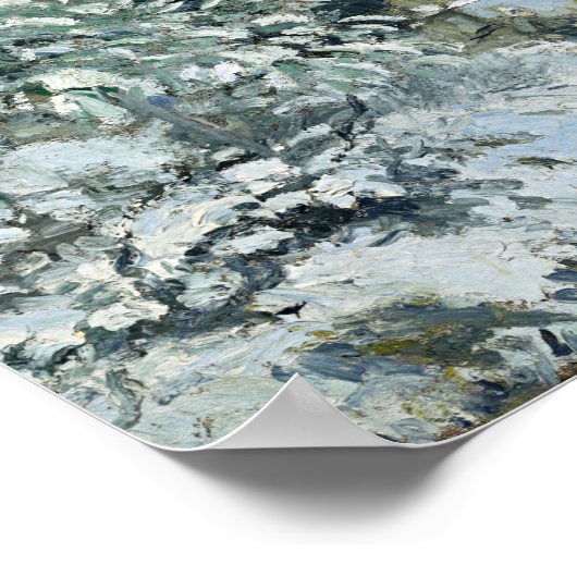 Pissarro - Piette's House in Montfoucault, Poster (Hoek)