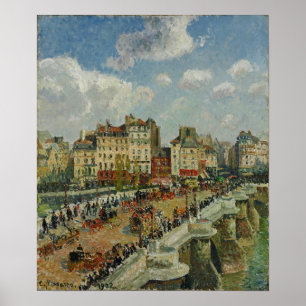 Pissarro - Pont-Neuf Poster