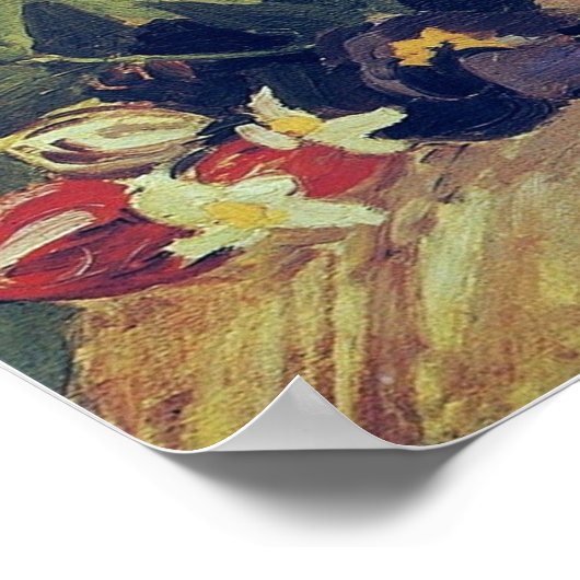 pissarro - portret van Jeanne 1872 Poster (Hoek)